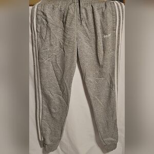 Adidas Men's Heather Gray Joggers